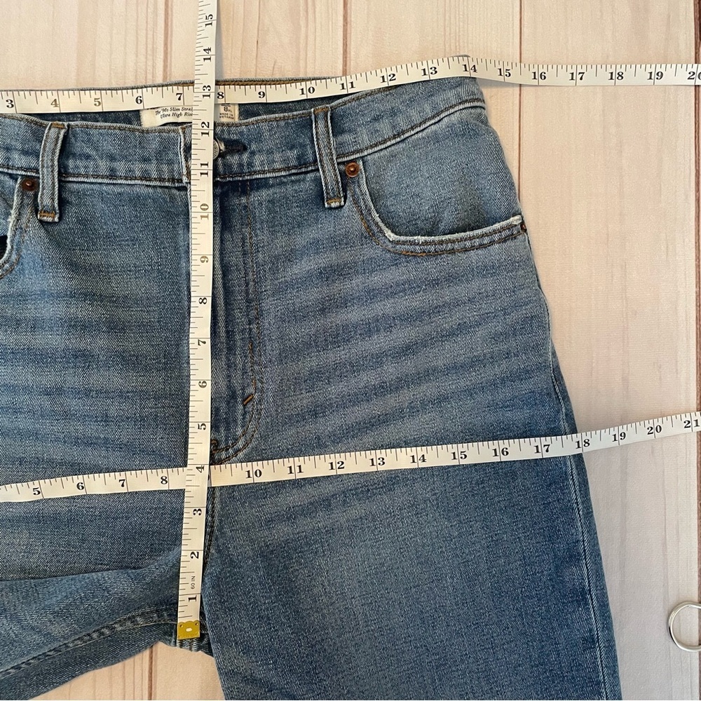 Abercrombie & Fitch 90s Slim Straight Ultra High Rise Jeans Womens 29 | 8 X-Long - Picture 11 of 14